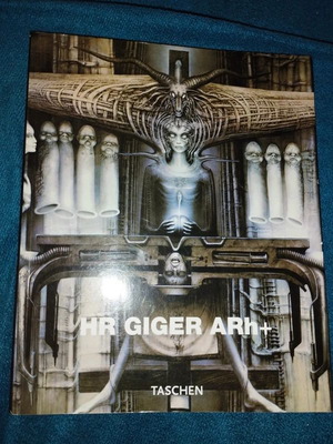 HR Giger ARh+ art book, Taschen Basic Art series, English edition