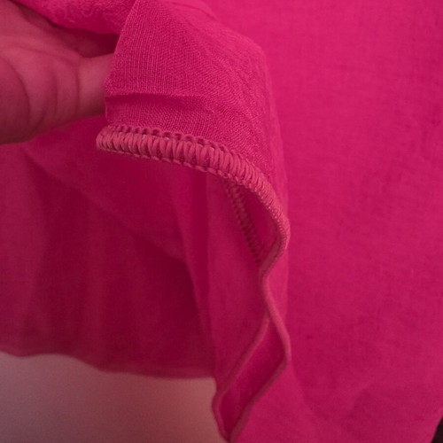 Bedroom curtains set of 2 pieces fuchsia, like new