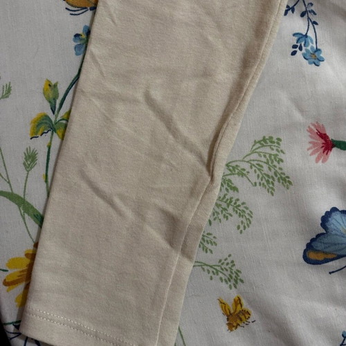 Review blouse in ecru with shirring detail like new