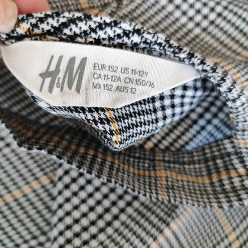 H&M Girls' Salopette 11/12 (152) like new, grey