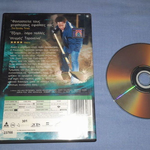 CSI Grave Danger DVD used, crime series with subtitles