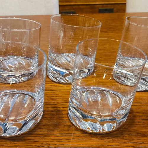 Schott Zwiesel whisky glasses set of 5 like new, vintage before 2000