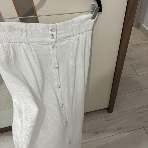 H&M skirt new, white, size S 36 8
