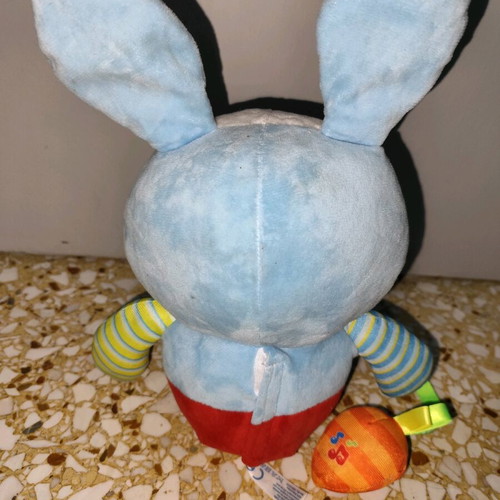 Lelos The Bunny Baby Clementoni Toy like new