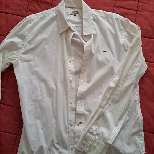 Tommy Hilfiger shirt used, white, size L