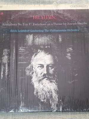 Brahms Symphony No. 3 LP used, classical music