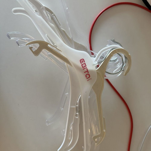 Children's hangers used, pack of 10