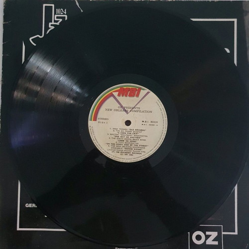 New Orleans Masters vinyl record used, jazz