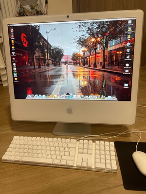 Apple iMac A1200 24” μεταχειρισμένο, συλλεκτικό μοντέλο 2006