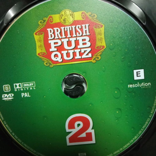 Ultimate British Pub Quiz 2 DVD like new, subbed