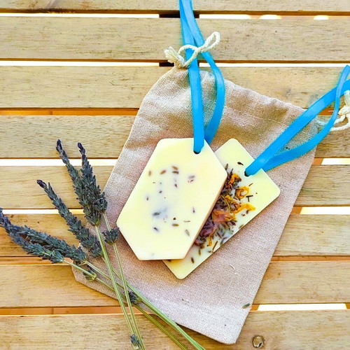 Soy Wax Lavender Scented Closet Tablet Set new