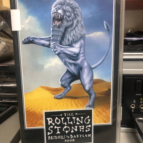 The Rolling Stones Bridges to Babylon VHS like new, live 1998