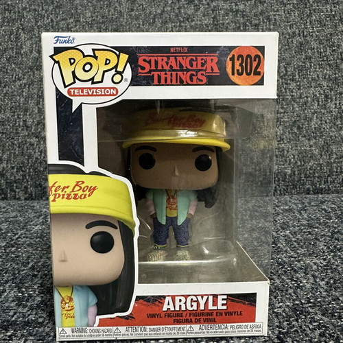 Funko Pop Stranger Things Argyle #1302 new with soft protector