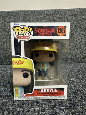 Funko Pop Stranger Things Argyle #1302 new with soft protector