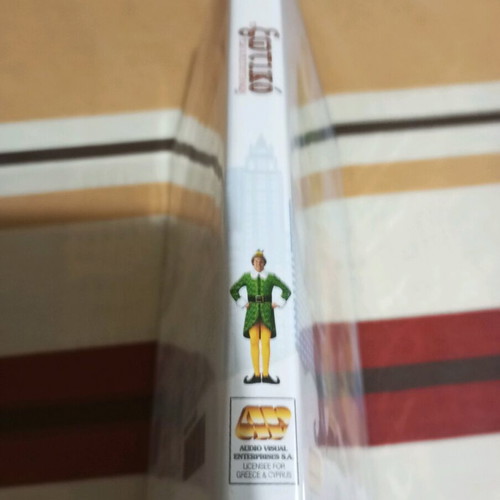 Elf DVD used with Greek subtitles