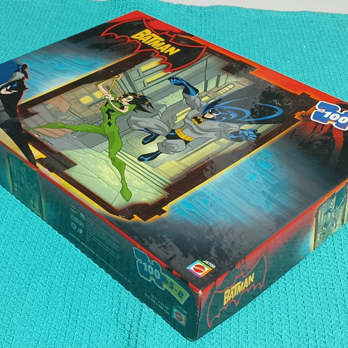 The Batman 100 Matel puzzle used, children's