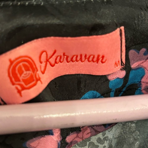 Karavan φόρεμα σαν καινούργιο, μέγεθος M, μαύρο και ροζ