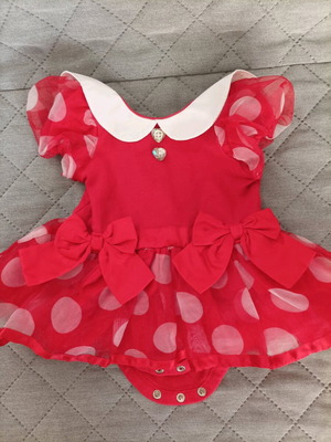 Baby romper Minnie Disney Store used