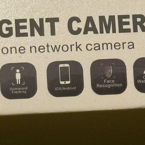 AI camera with 2K face sensor