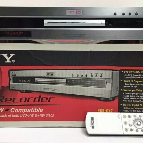 Sony DVD CD Player Recorder RDR GX-7 used, laser problem