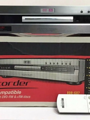 Sony DVD CD Player Recorder RDR GX-7 used, laser problem