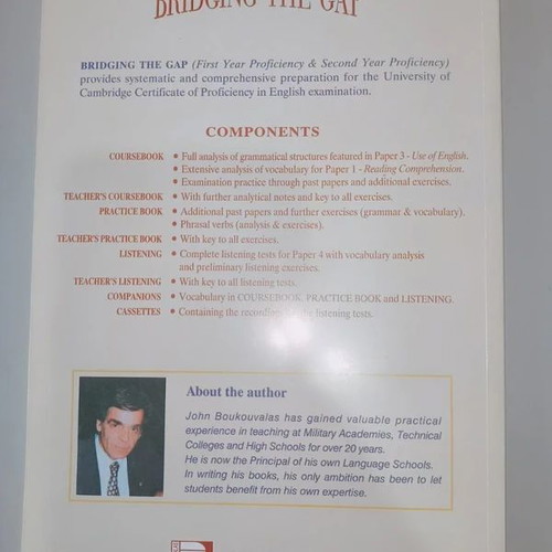 Bridging the Gap 2nd Year Proficiency CPE Companion like new
