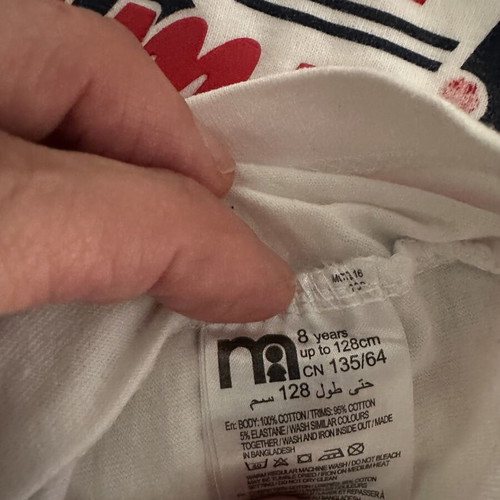 MC Originals Long-Sleeve Shirt Size 8 Years 128 cm Like New