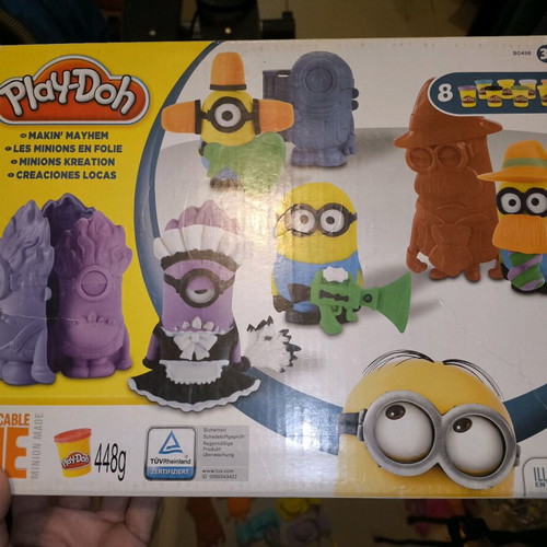 Hasbro Play Doh Minions Despicable Me set without modeling clay like new