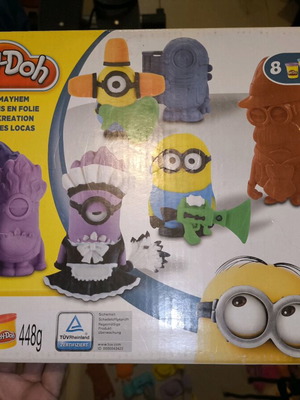 Hasbro Play Doh Minions Despicable Me set without modeling clay like new