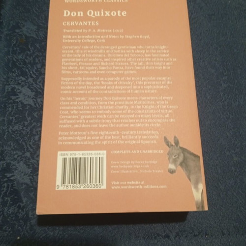 Don Quixote Paperback like new, English