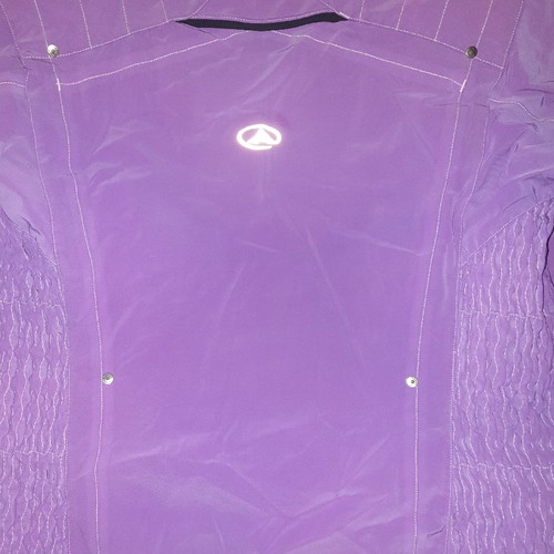 Snow jacket used, Swiss made, size M, purple