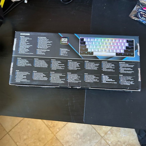 Sharkoon SGK50 S4 keyboard with blue switches like new