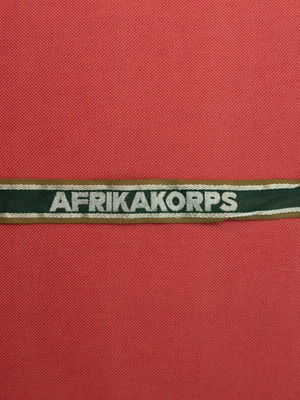 Υφασμάτινο διακριτικό μανσέτας Afrikakorps μεταχειρισμένο