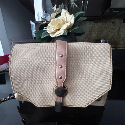 Elizabeth George crossbody bag beige used, summer style
