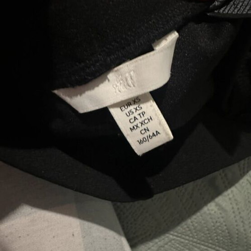 Flare pants H&M black like new, size XS