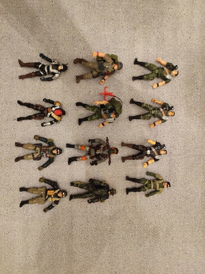 Chap Mei figures used, set of 12