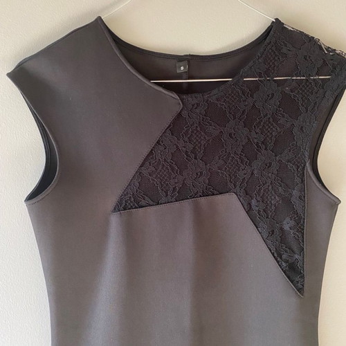 Guess dress black new, cocktail celebrity style