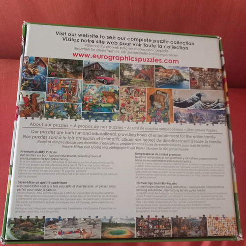 Eurographicskids puzzle 100 pieces used, wildlife theme