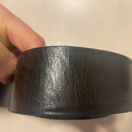 Harley Davidson belt black leather used, size 100