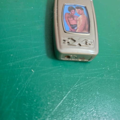 Set of 2 metal XXX lighters