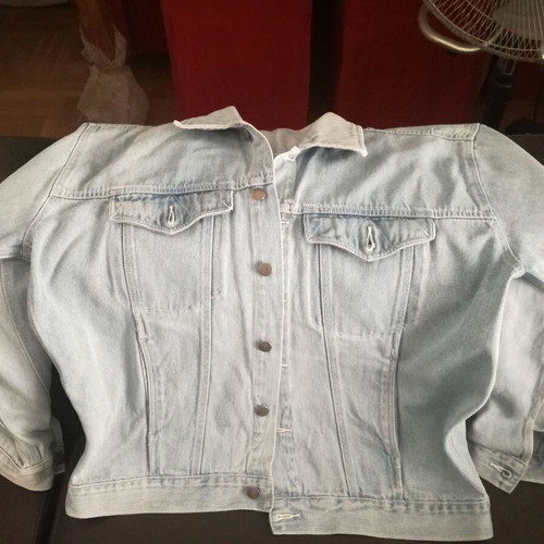 Jean jacket size XL like new, blue