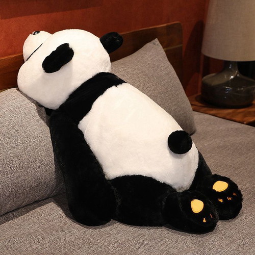 Plush Panda lying 100cm new