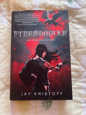 Stormdancer του Jay Kristoff σαν καινούργιο, πρώτο βιβλίο της σειράς The Lotus War