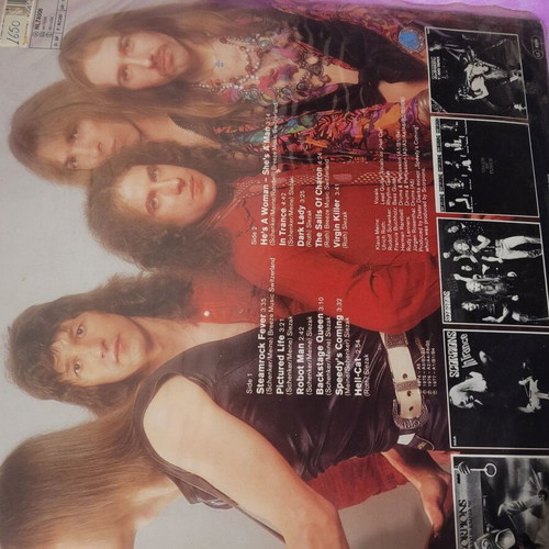 Best of Scorpions vinyl used