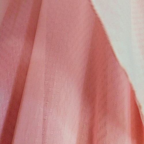 Women's double-layer wide top salmon color like new, size S/M