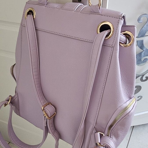 Love to Love backpack used, pink, leather