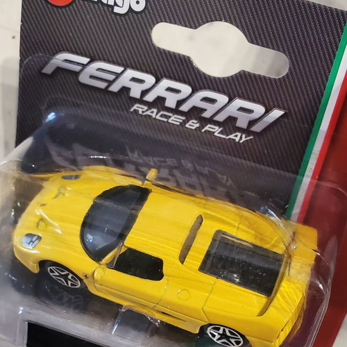 Burago Ferrari F 50 σφραγισμένο μοντέλο αυτοκινήτου