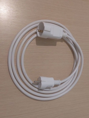 Extension cable 3m 1.5 mm2 with male and female Schuko plug new