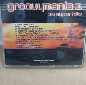 JERONIMO GROOVY MANIA 1 12 SUPER HITS CD ELECTRONIC
