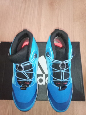 Adidas Terrex Waterproof Gore-Tex Athletic Shoes New Size 35.5 Blue
